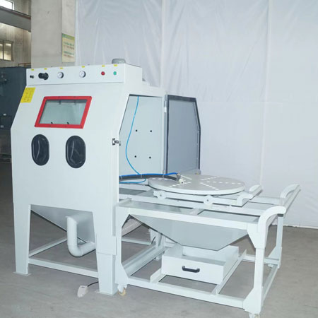 百色喷砂机里面的砂能不能洗?怎么洗?