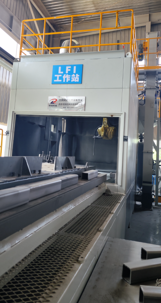 百色喷砂机在航空航天部件的精密处理