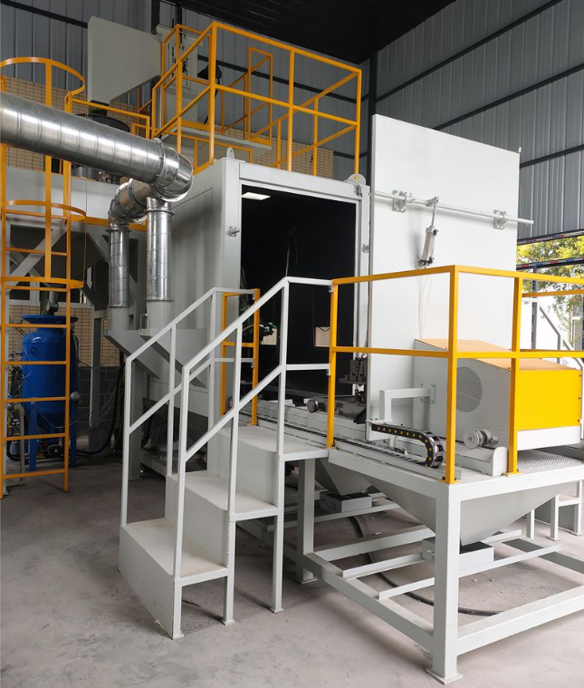 百色全自动喷砂机 实现无人化高效生产