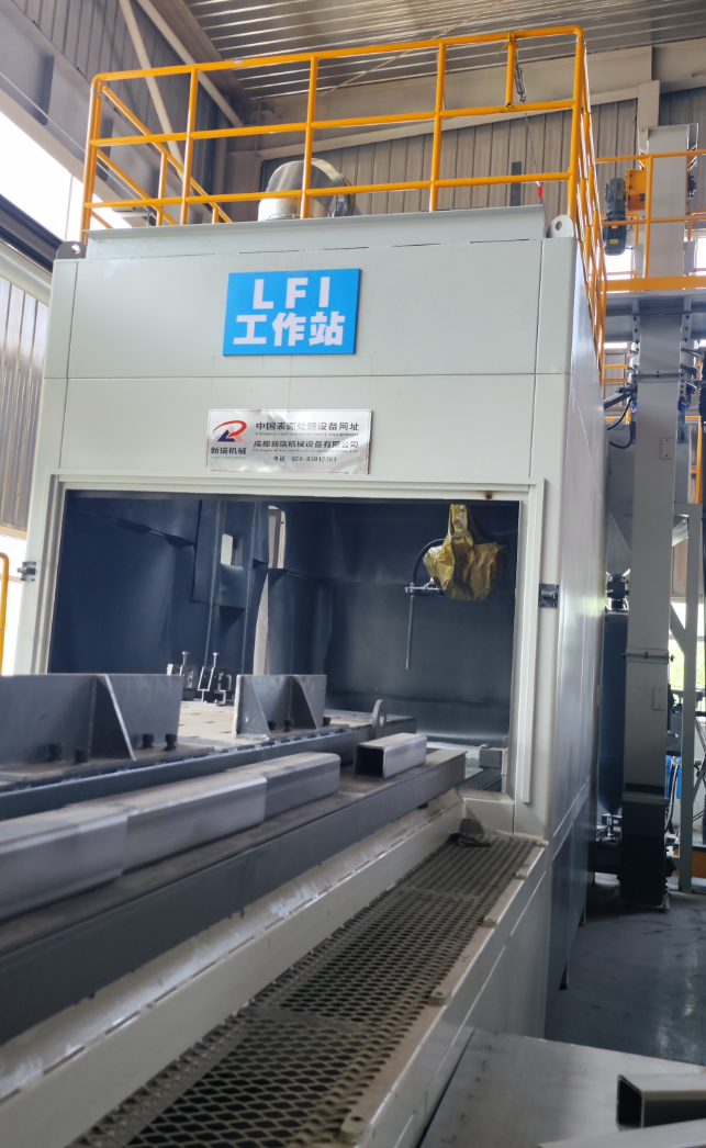 百色喷砂机自动化改造 提升生产线产能