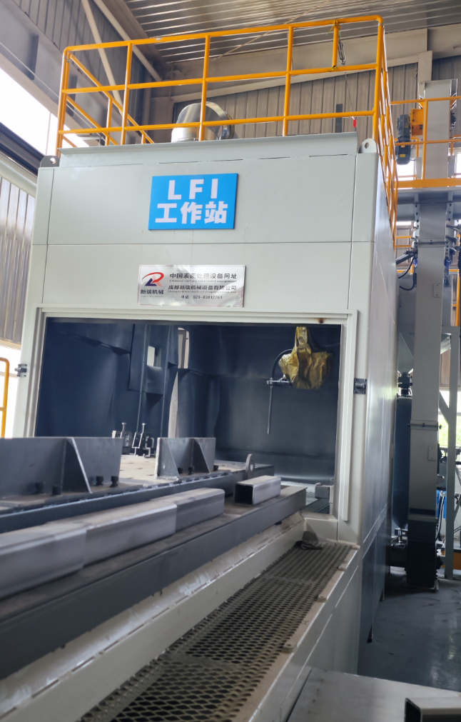 百色大口径喷砂机 适合大型工件处理